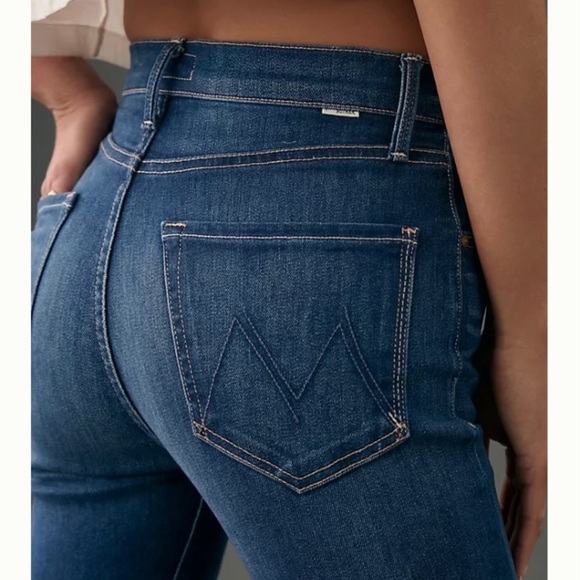 MOTHER The Pixie Rider Ankle Jean Taxi! High Waist Size 25 - Picture 2 of 16